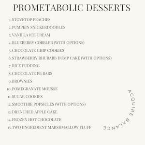 15 ProMetabolic Dessert Recipe Collection - Ray Peat Metabolic Balancing Hormones, Gut Microbiome - Regulate Blood Sugar - Celiac Friendly