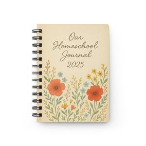 Spiral Bound Homeschool Journal, Teacher appreciation