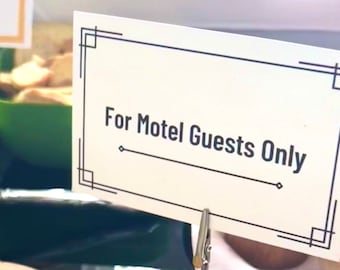 Schitt's Creek Table Signs Collection || 3x5inch || Instant Download