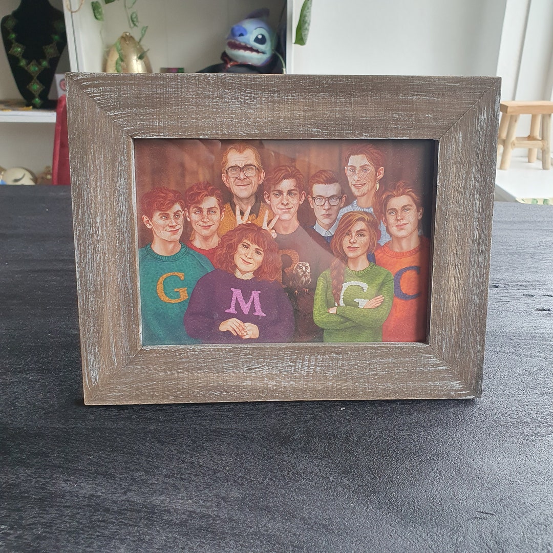 Rare Weasley Family Portrait Harry Potter List - Etsy