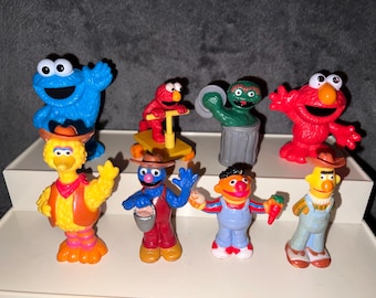 1990s Sesame Street ELMO PVC Figure 2.5