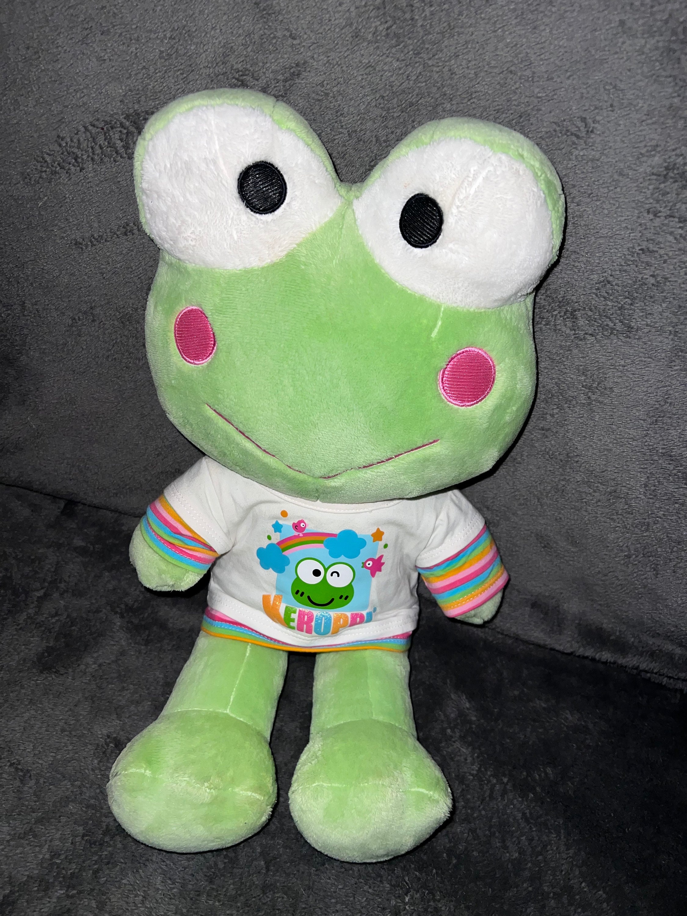 Build a Bear Sanrio Keroppi Frog 2010 Limited Edition With Shirt