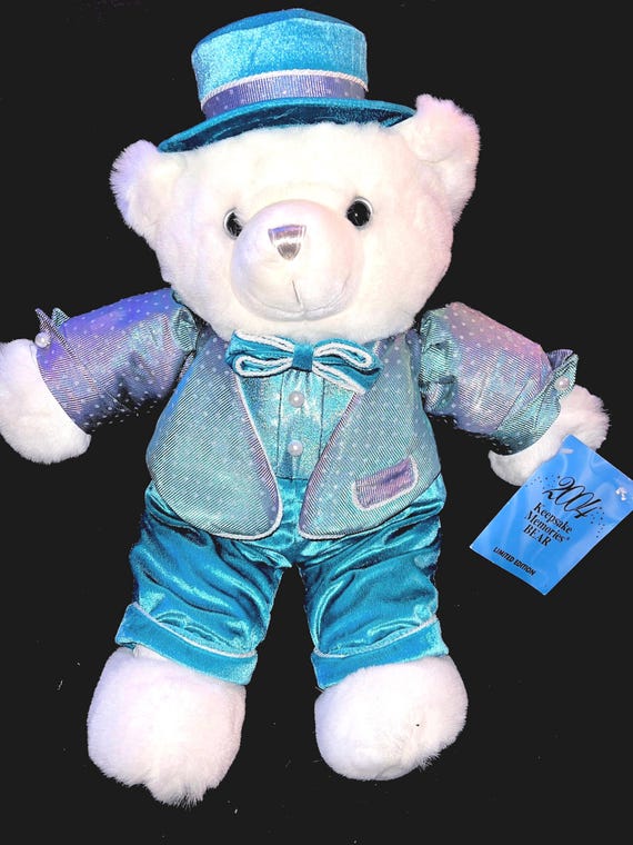 Dan Dee 2004 Keepsake Memories Bear Limited Edition Blue Male