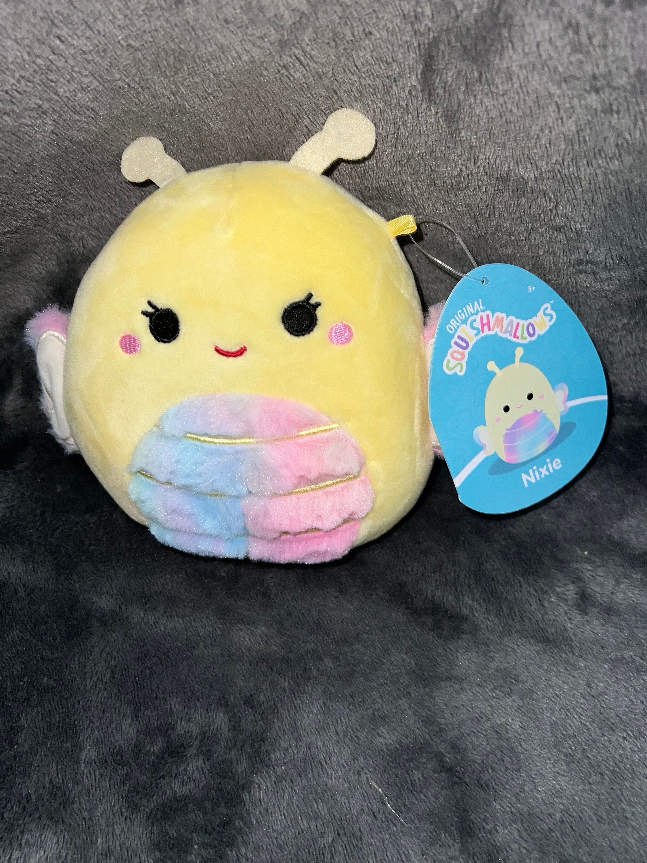 SQUISHMALLOW BUTTERFLY JUMBO fashion HUGMEE Caterpillar IRIS PLUSH Exclusive 26”