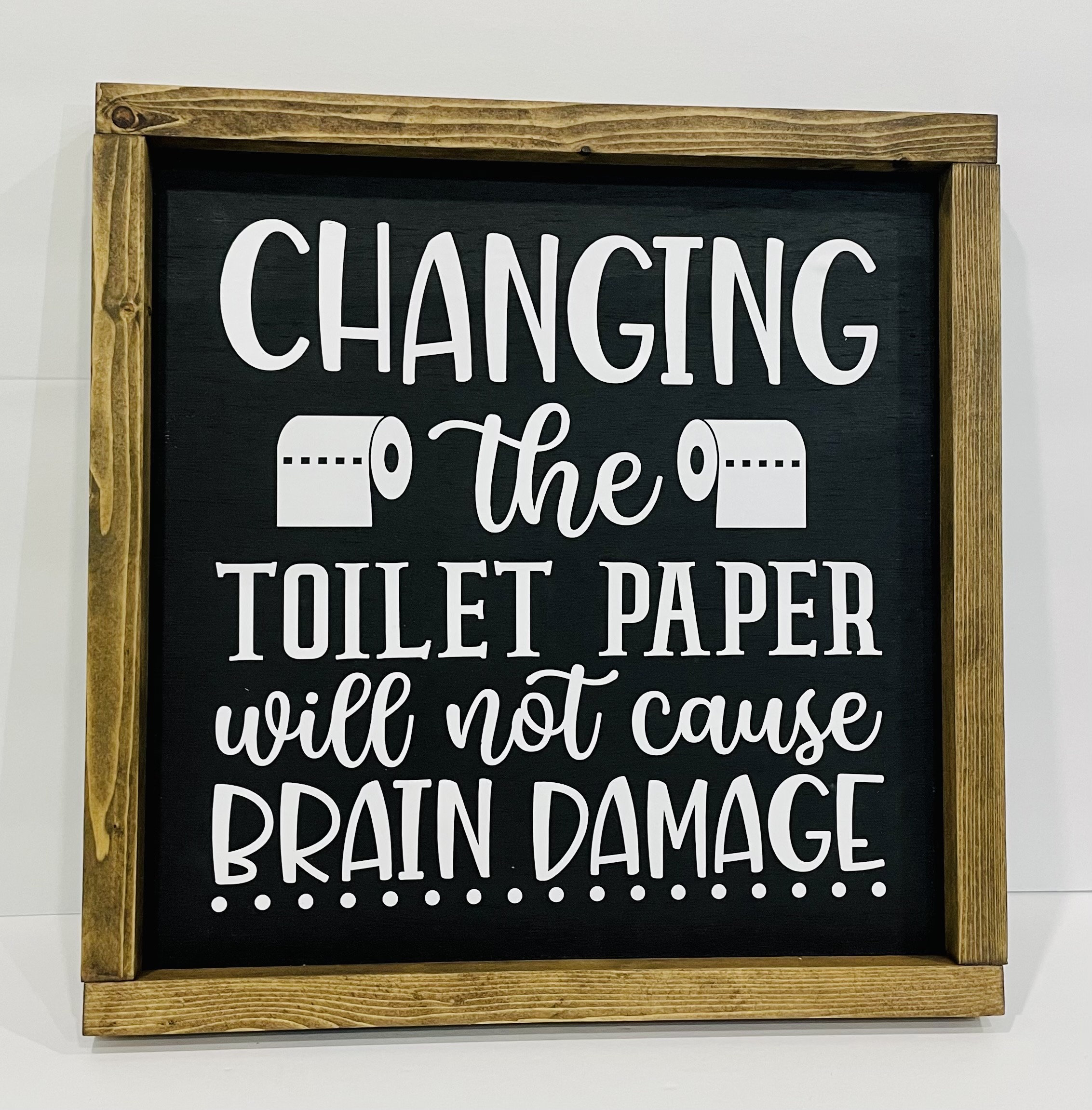Farmhouse Bathroom Sign, Bathroom Sign, Toilet Paper Sign, Bathroom ...