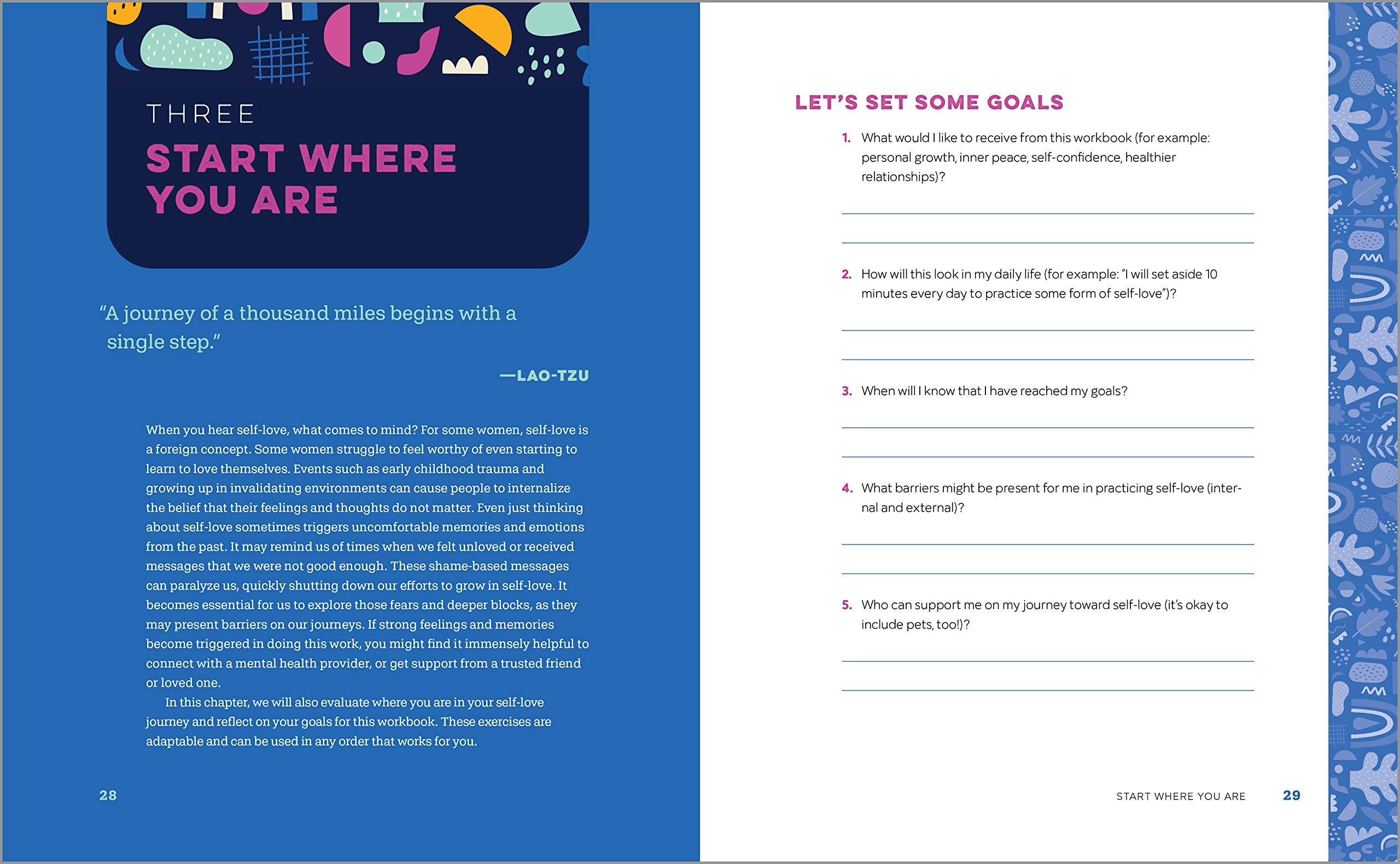 Self-love Workbook for Women: Release Self-doubt Build - Etsy