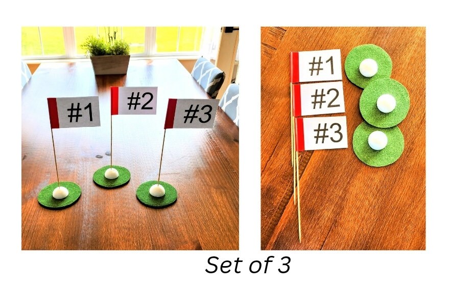 Golf Party, Golf Table Numbers, Golf Decor, Golf Decorations, Golf ...