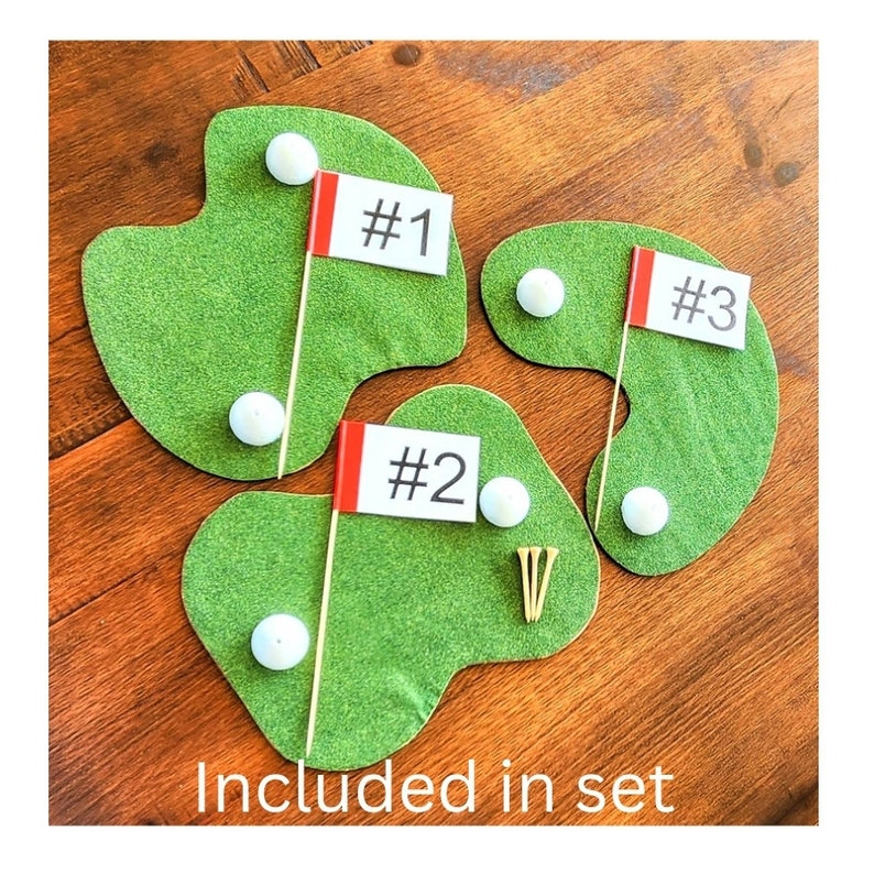 Golf Party Golf Centerpieces Golf Decor Golf Decorations Etsy