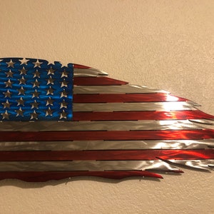 USA Metal FLAG
