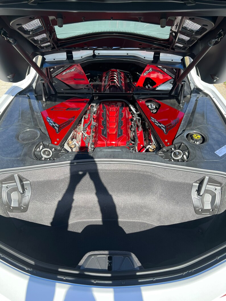C8 Corvette Engine Bay Covers Etsy