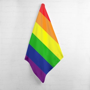 Rainbow Bandana Scarf