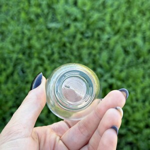 Glass Potion Bottles with Cork, Witchy Herb Jars (55ml) image 2