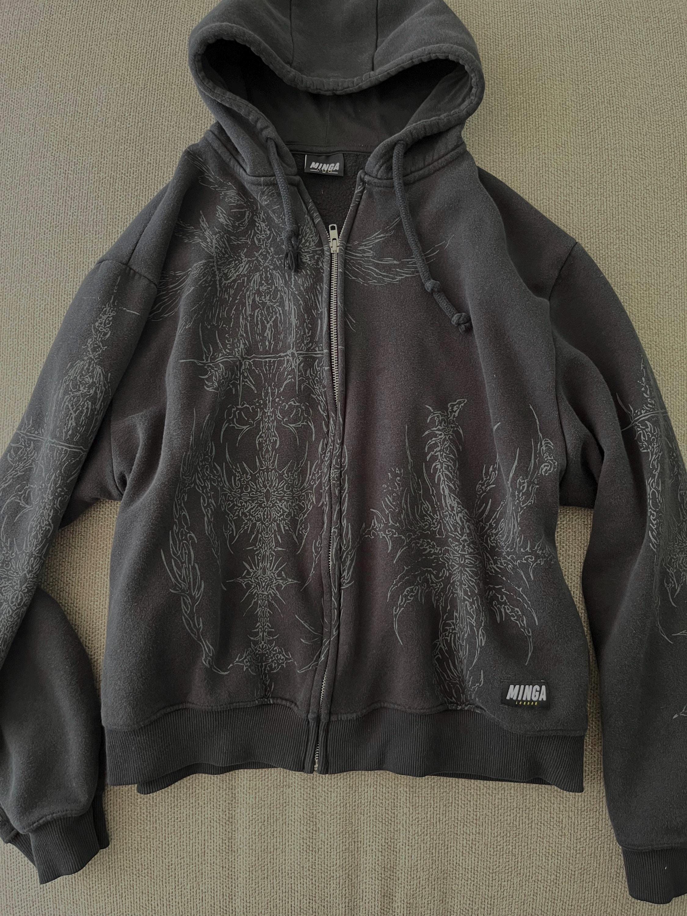 00's archive Y2K grunge N-2B fur black - メルカリ