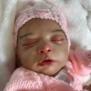 Reborn Doll By Celine Boisdur Filone Caucaso Vinyl Soft real touch