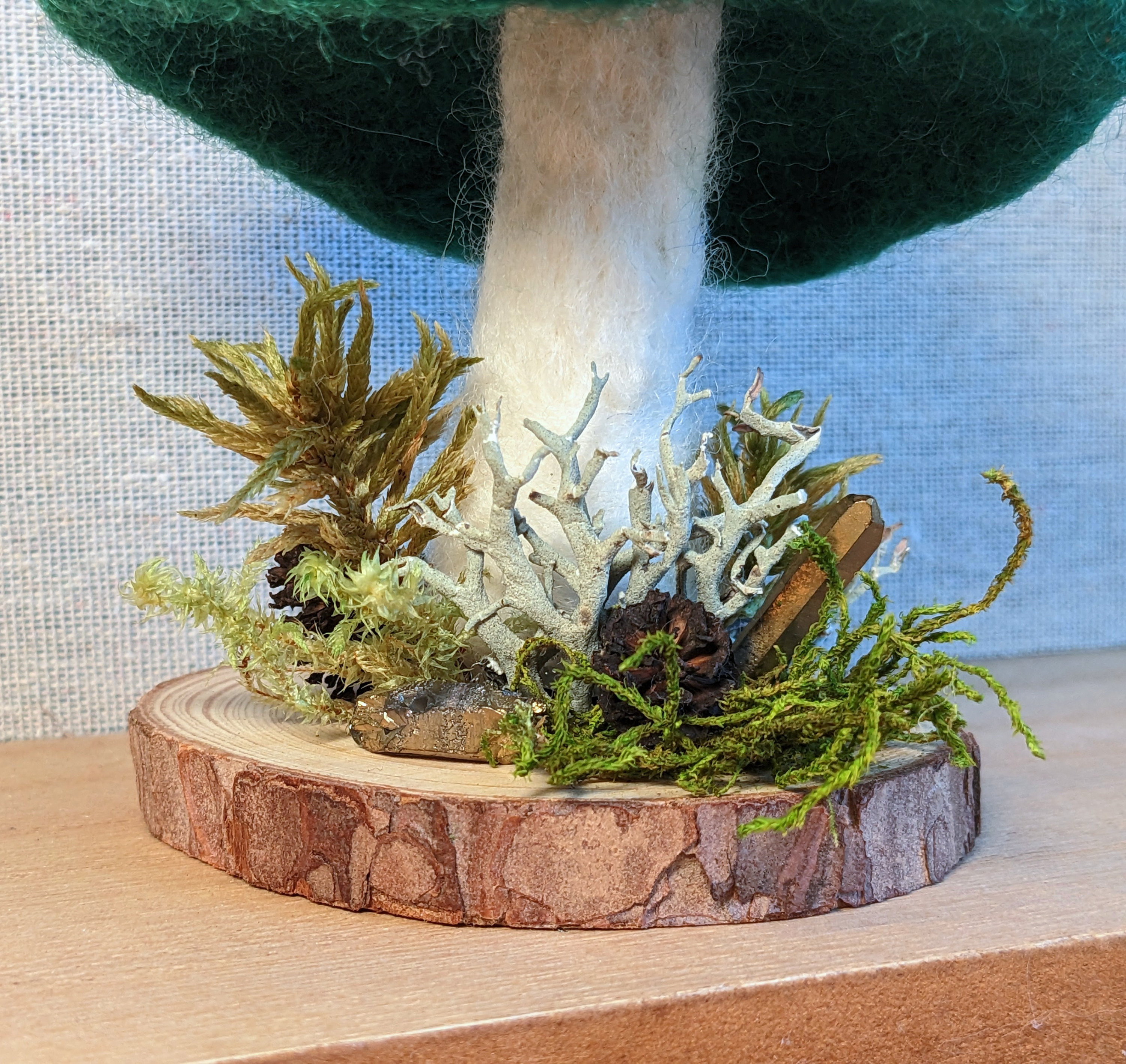 Needle Felted Mushroom Etsy