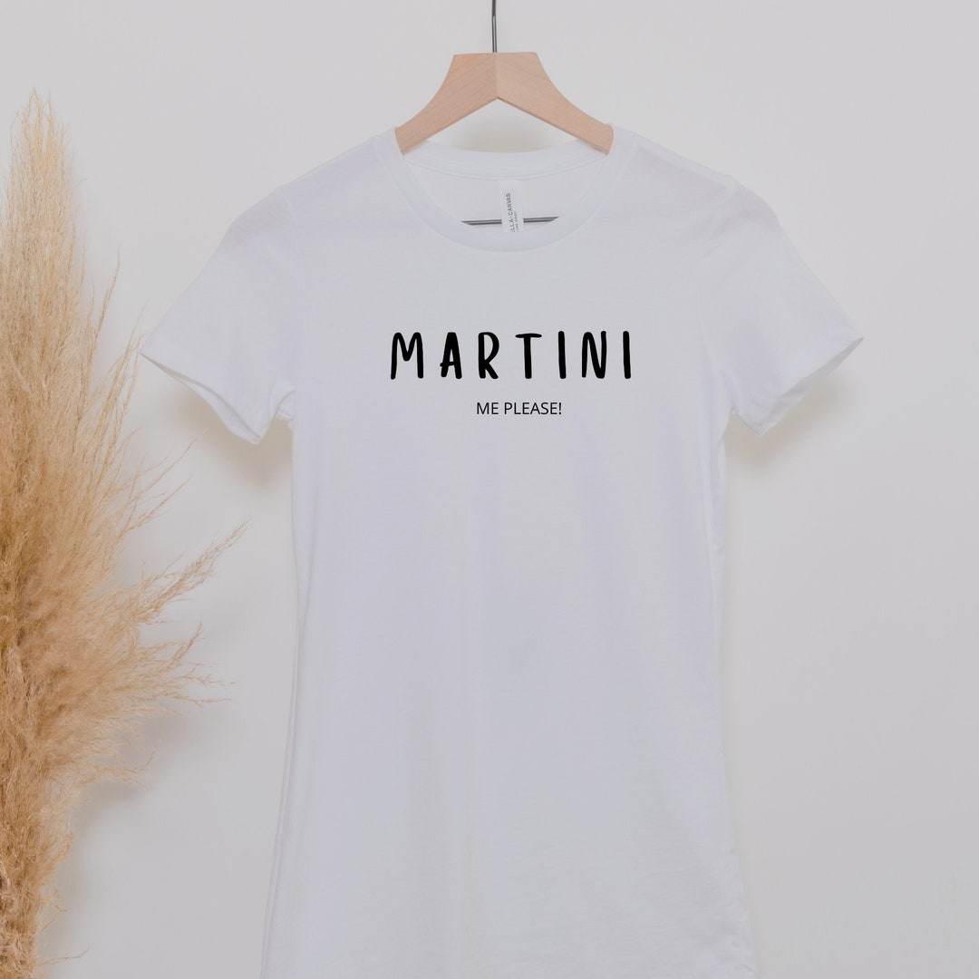 Martini Shirts Fitted Shirts Martini Tshirts Martini Etsy
