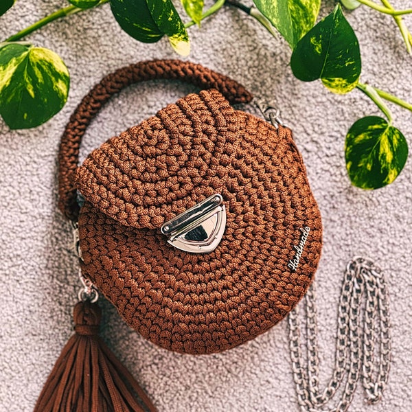 Crochet bag premium | wedding party bag | Handmade handbag