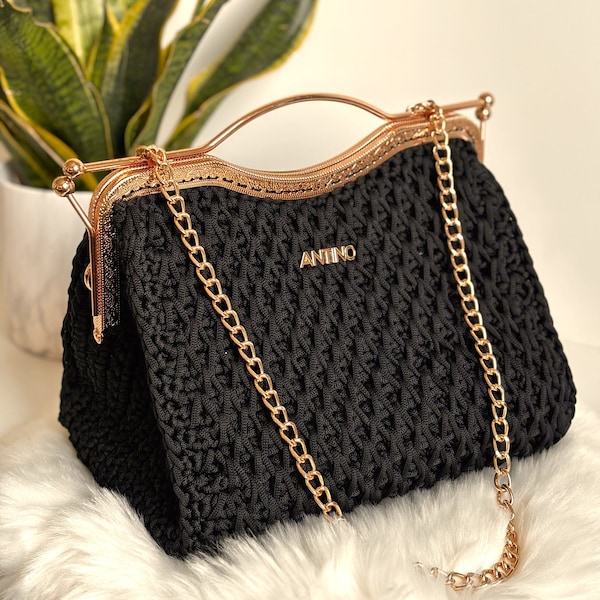 Luxury bag | Handmade bag | Crochet bag premium
