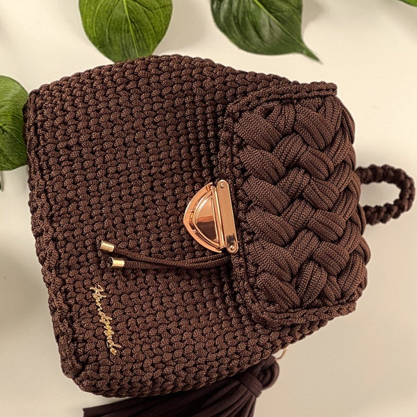 Crochet backpack | premium handmade backpack