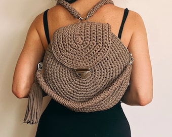 Crochet backpack | premium handmade backpack