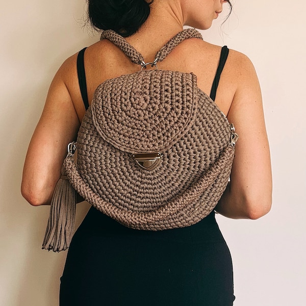 Crochet backpack | premium handmade backpack