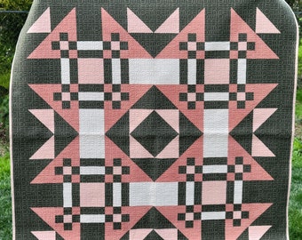 Booth's Corner Throw Quilt