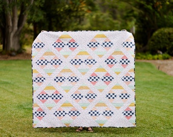 New Horizons Throw Quilt