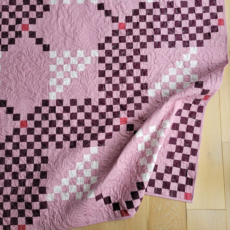 Gambit Throw Quilt Homemade Quilt Purple Home Decor Picnic Blanket gambit-throw-quilt-homemade-quilt-purple-home-decor-picnic-blanket