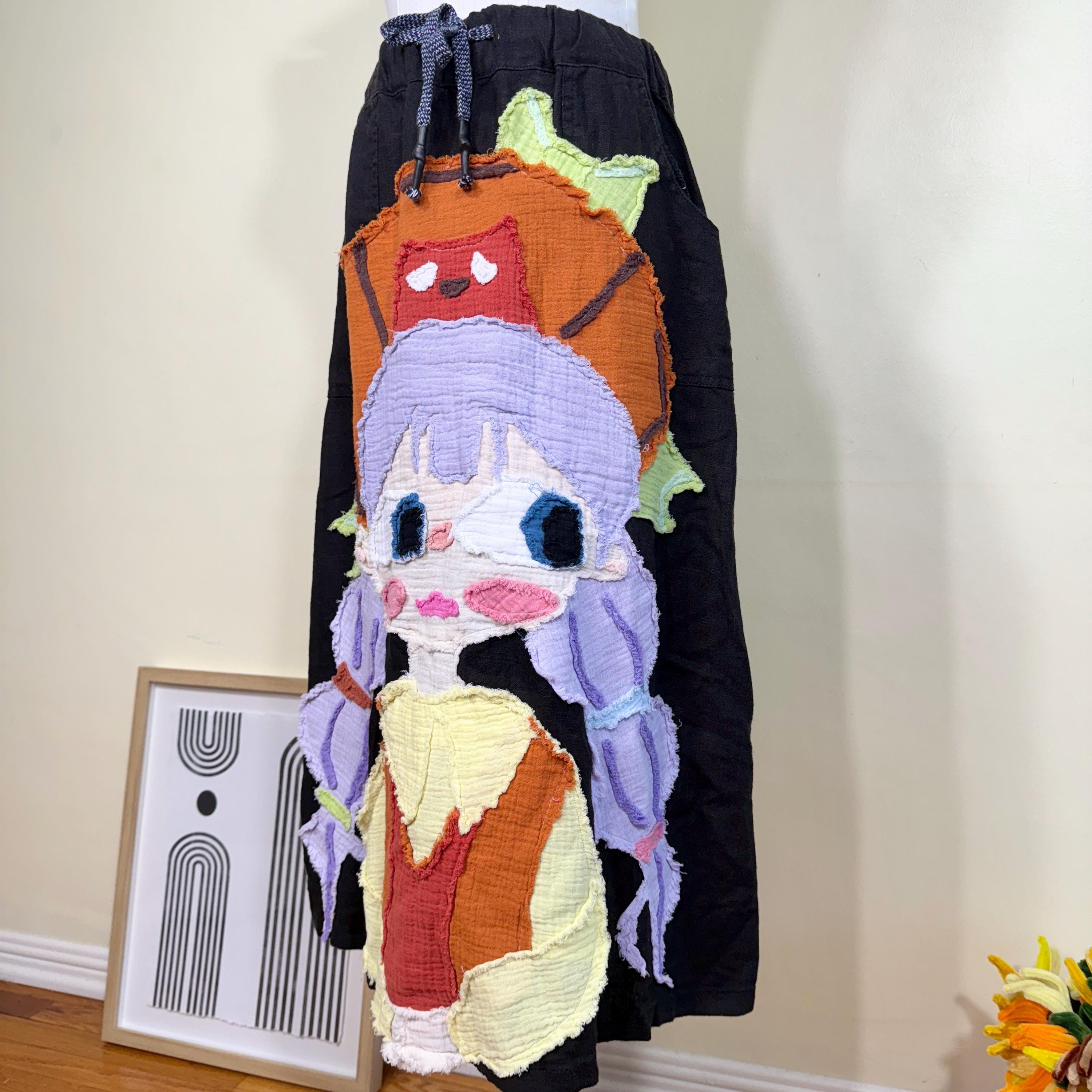 イ*ゴ様 apolina Patchwork Wendy Midi Skirt イ*ゴ様 apolina