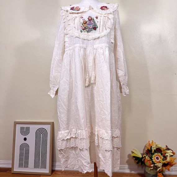 fairytale world midi dress cream Fairytale World Midi Dress Cream