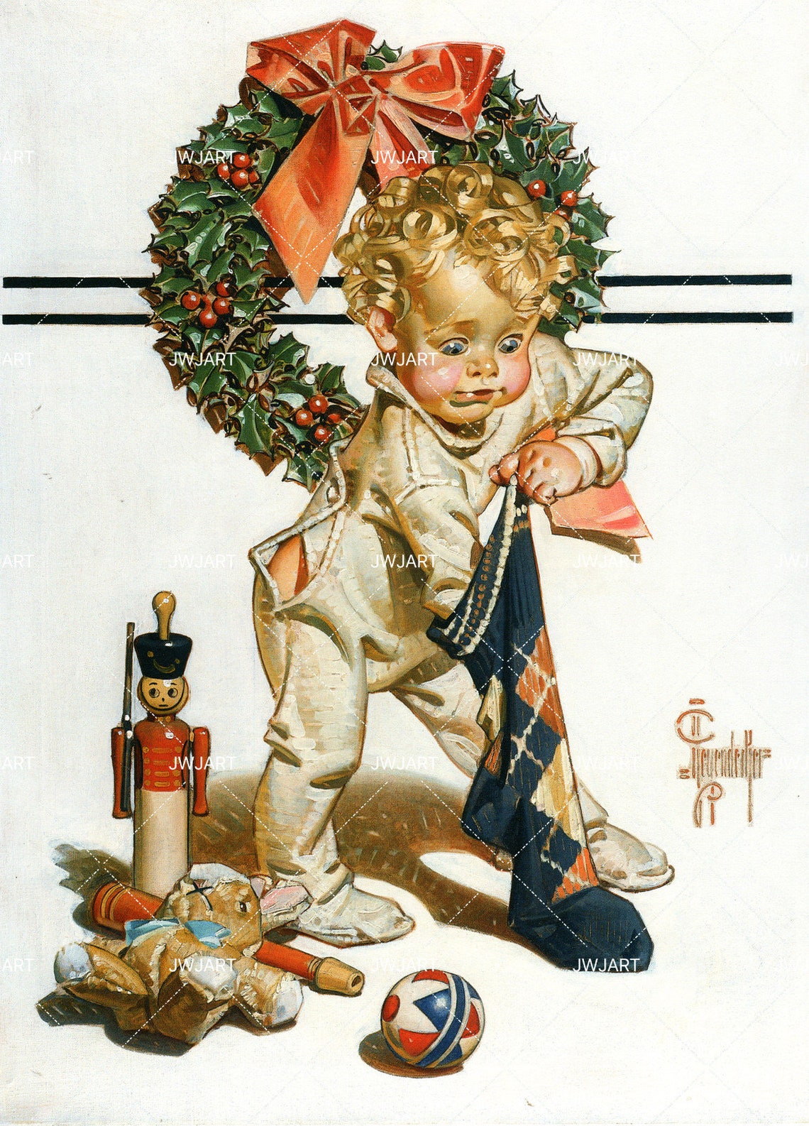 Set of 10 J.C. Leyendecker Prints, Exhibition Print Set, Poster, Print