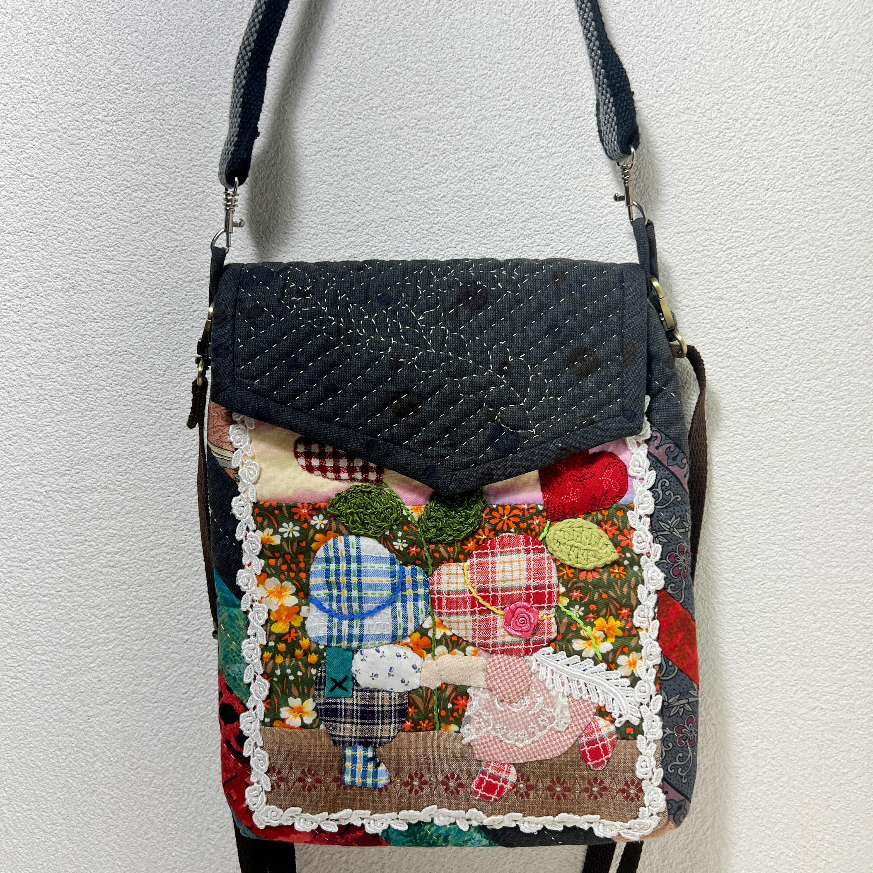 ハンドメイド パッチワーク トートバッグ サンボンネット・スー 【公式