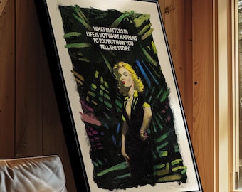 Connor Brothers Framed Pop Art Poster: Retro Funny Quote, Eclectic Home Decor