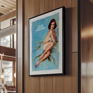 Connor Brothers ingelijste pop-artposter: retro grappig citaat muurdecoratie