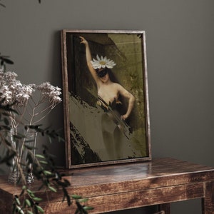 VINTAGE GOTHIC ART - Framed Renaissance Decor
