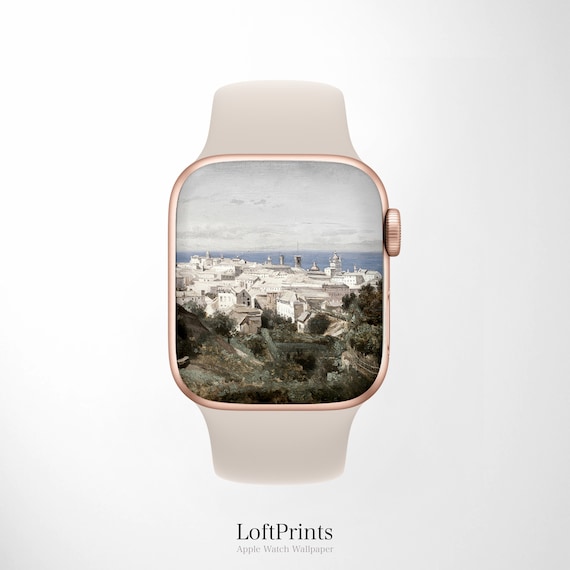 Cityscape Apple Watch Wallpaper Vintage Wallpaper Apple Etsy