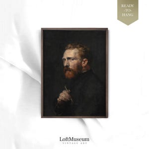 VAN GOGH ART - Gerahmtes Vintage Porträt