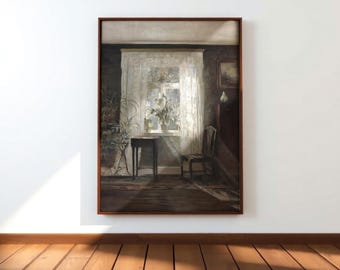 ANTIQUE PAINTING - Vintage European Wall Art