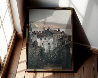 VINTAGE FRAMED PAINTING - Antique Landscape Art