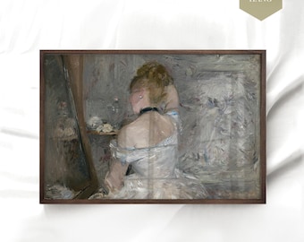 VINTAGE PORTRAIT ART - Berthe Morisot Wall Decor