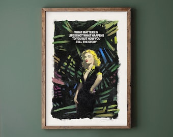 Connor Brothers Poster: Funny Quote Retro Pop Art - Eclectic Home Decor