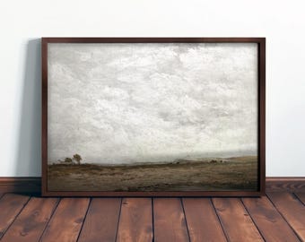 VINTAGE LANDSCAPE ART - Framed Decor