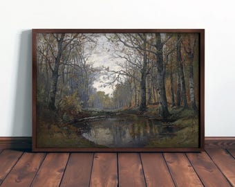 VINTAGE FARMHOUSE ART - Antyczne malarstwo krajobrazowe