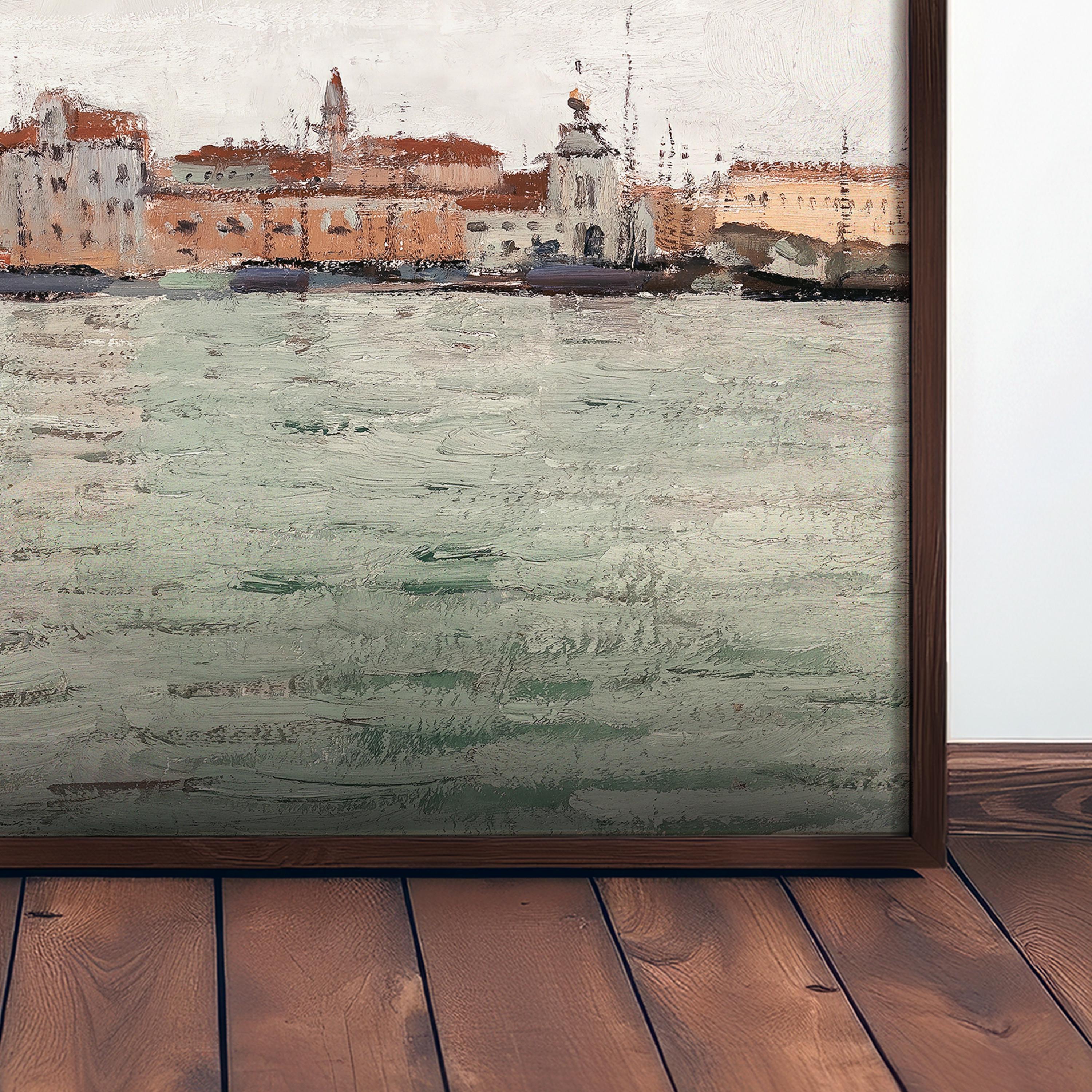 ヴェネツィアのウォールアートプリント - ヴィンテージなイタリアの