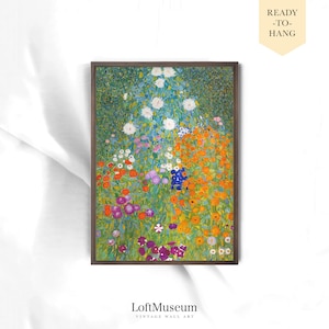 KLIMT FLORAL POSTER - Art Wall Decor