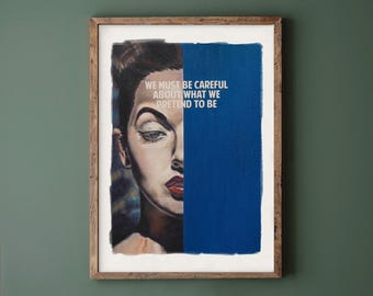 Connor Brothers Poster: Funny Quote Pop Art - Eclectic Home Decor