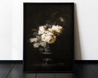 BOTANICAL ART PRINT - Vintage Floral Nature Decor