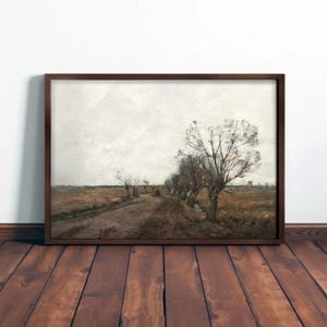 LANDSCAPE PAINTING - Vintage Farmhouse Decor