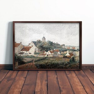 VINTAGE ART PRINT - Antique Landscape Decor