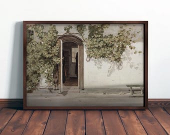 VINTAGE RUSTIC ART - Mediterrane Wandmalerei